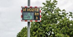 Na Prevolah nov merilnik hitrosti