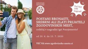 Združenje zgodovinskih mest Slovenije vabi k obisku zgodovinskih mest #mojemest