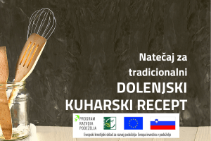 Zbiranje dolenjskih receptov LAS